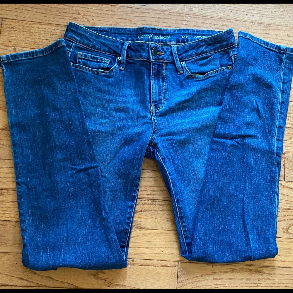 Calvin Klein 4x30 Blue Skinny Jeans